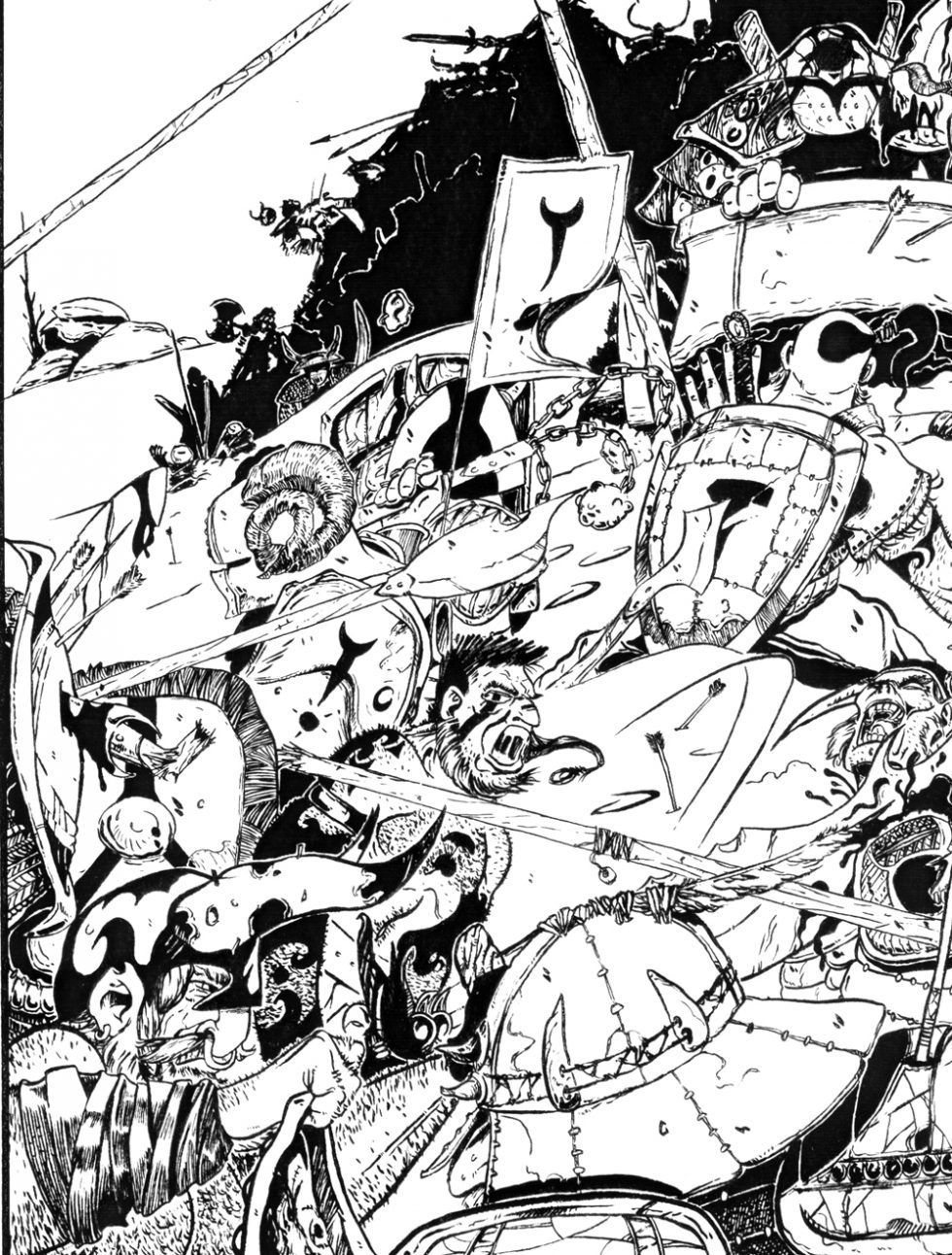 Umonn - Planche d'ouverture par Samuel LOUART