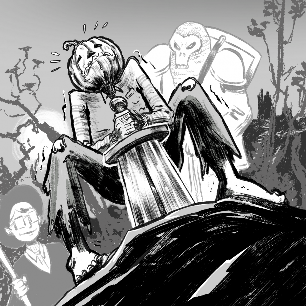 Illustration pour Inktober 2023 - Remove - Day 26 - By Black Yeti