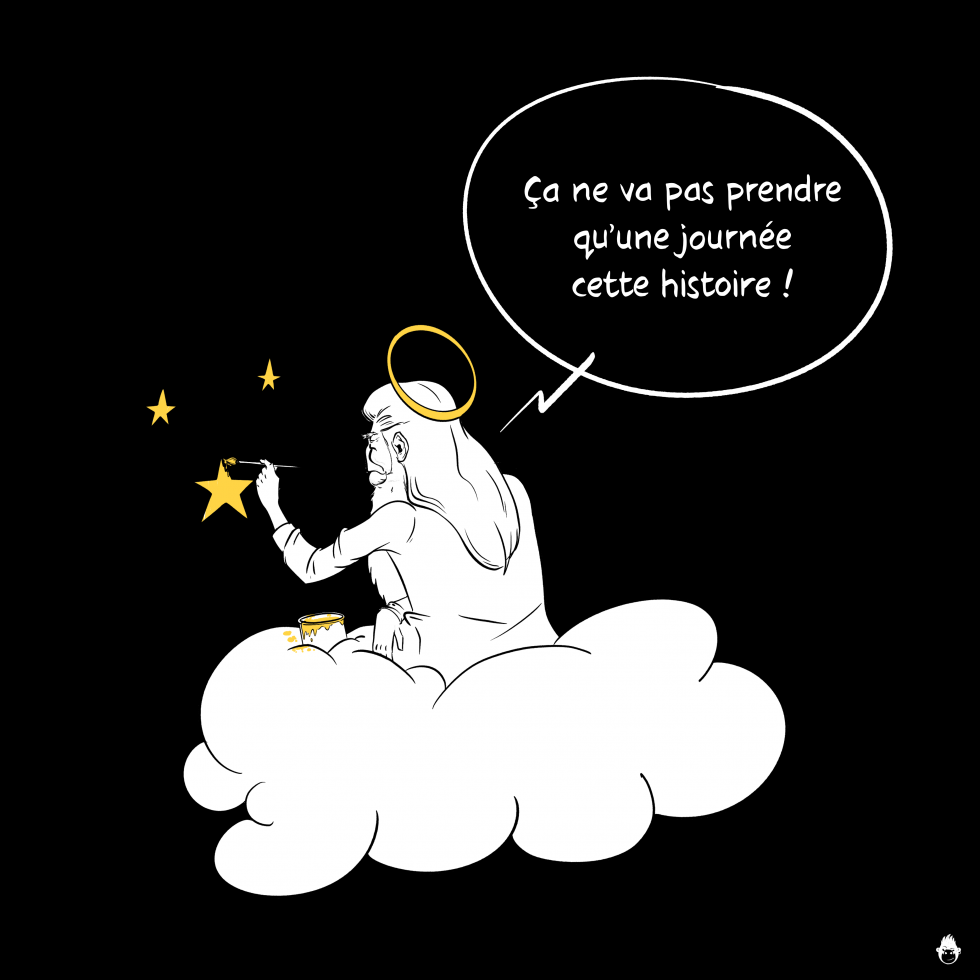 Illustration pour Inktober 2023 - Sparkle - Day 28 - By Black Yeti